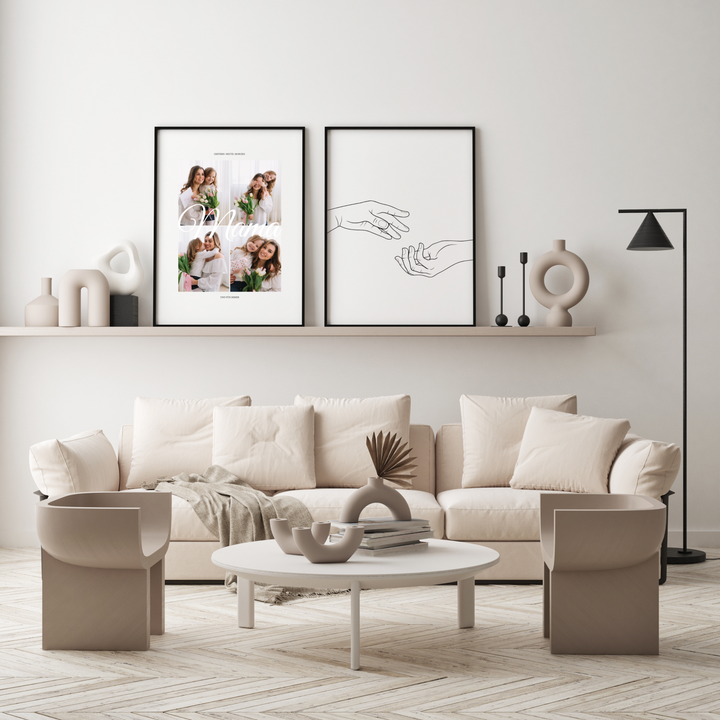 Mama Poster Collage personalisiert