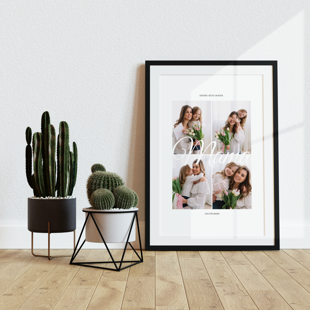 Mama Poster Collage personalisiert