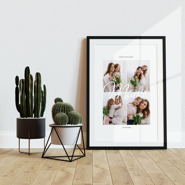 Mama Poster Collage personalisiert