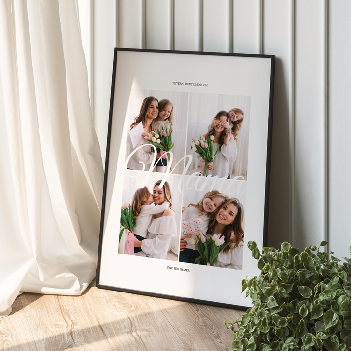 Mama Poster Collage personalisiert