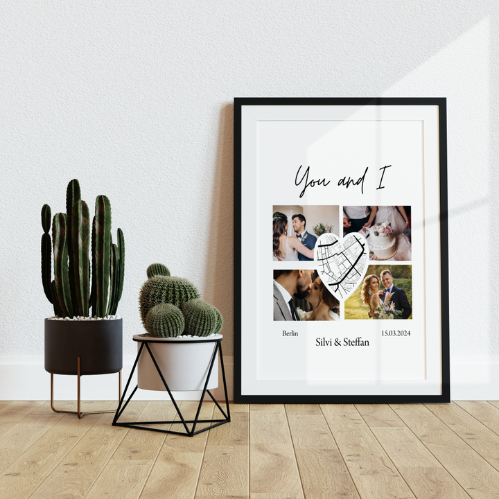 Stadtkarten Poster Wo alles begann 04 personalisiert