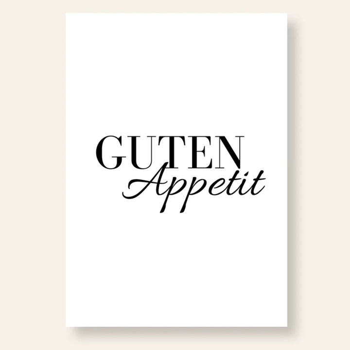 Poster Guten Appetit