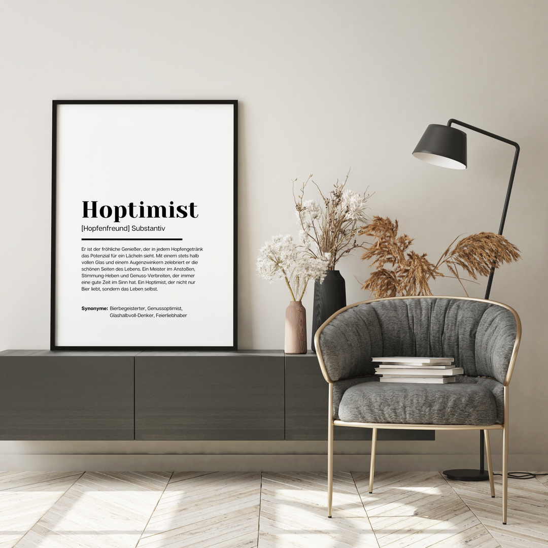 Poster Definition Hoptimist