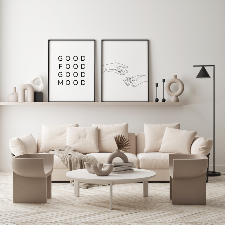 Poster Good Food Good Mood