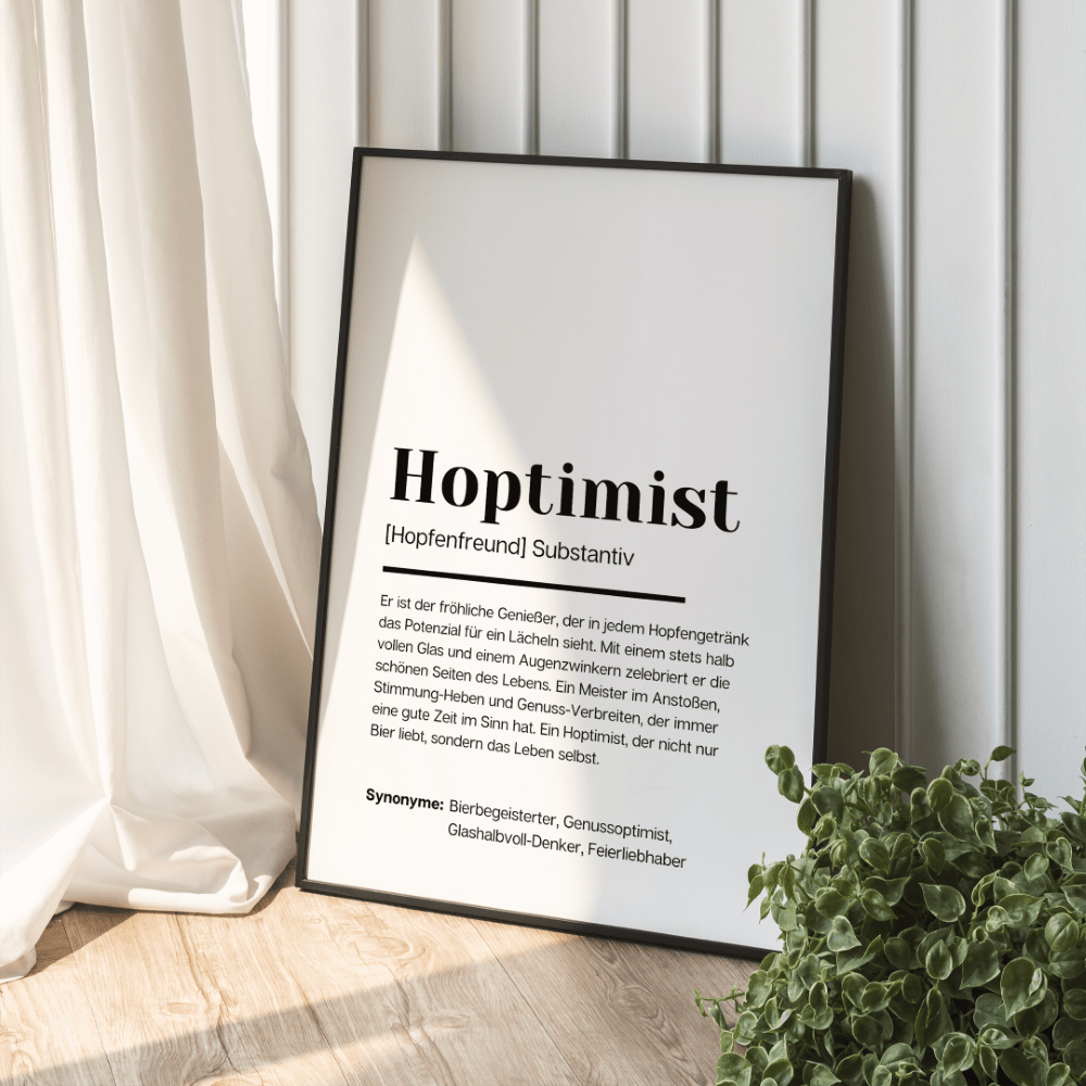 Poster Definition Hoptimist