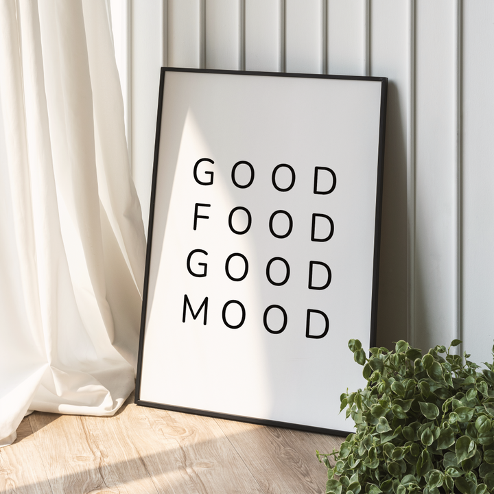 Poster Good Food Good Mood