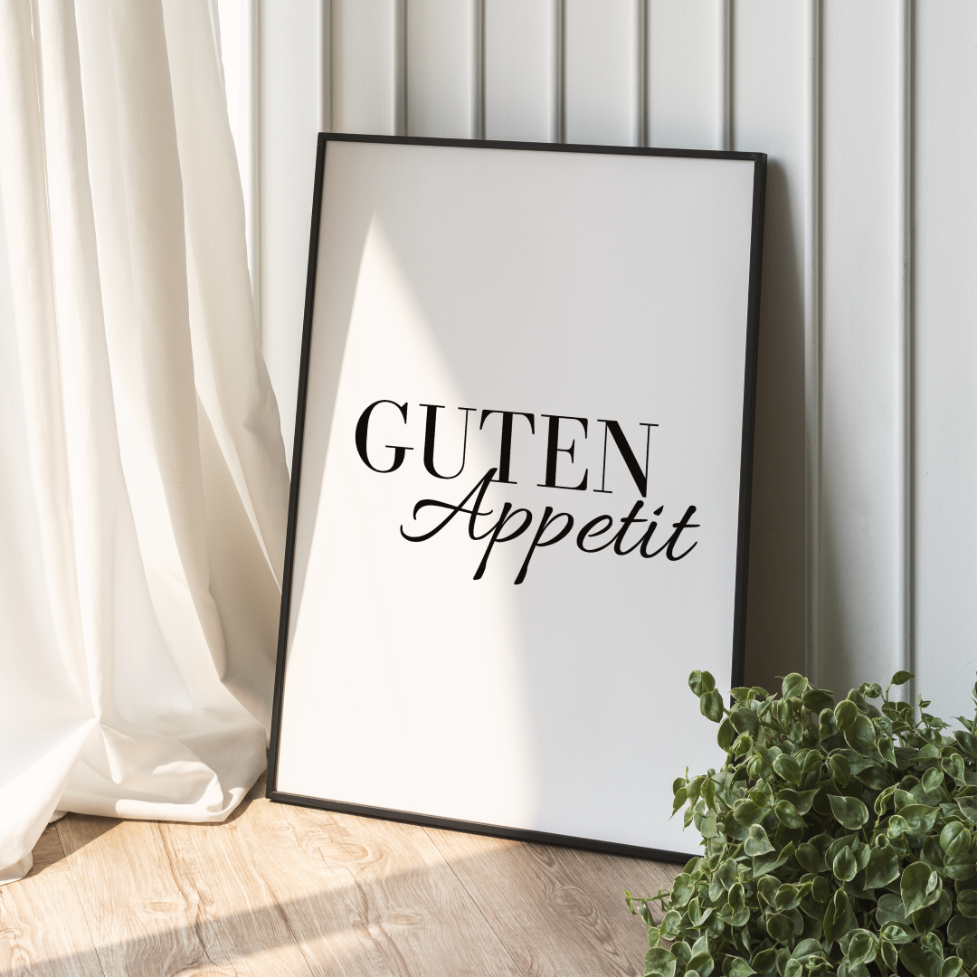 Poster Guten Appetit