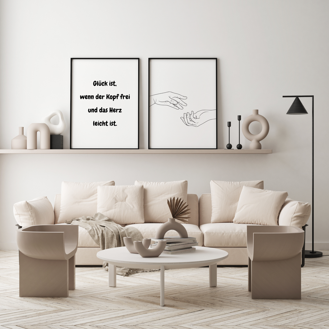 Quote Poster personalisiert | Kleibt